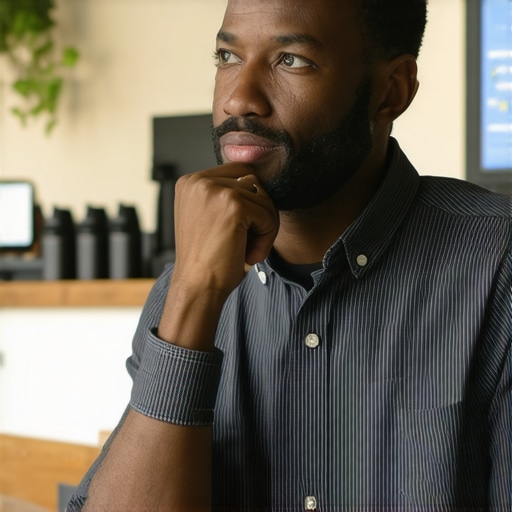 Deep Local SEO Engagement Business owner actively engaging with community and optimizing GMB profile