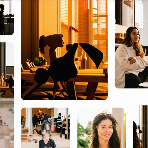 Collection of geotagged images and videos of local business events and storefronts