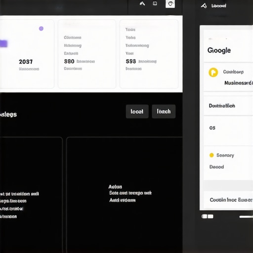 Screenshot showing local citation and performance analysis tools