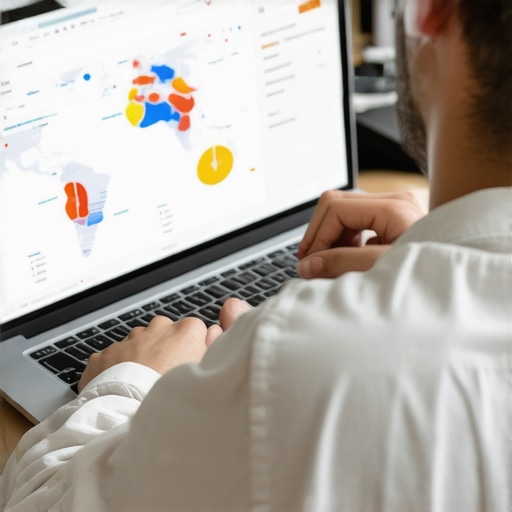 SEOs analyzing local search data and maps for optimization