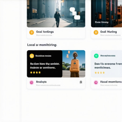 Screenshot showing BrightLocal's interface for managing citations and reviews