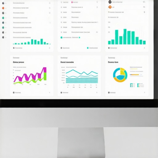 SEO Tools for Map Maintenance Laptop displaying SEO analytics tools used to maintain Google My Business rankings.