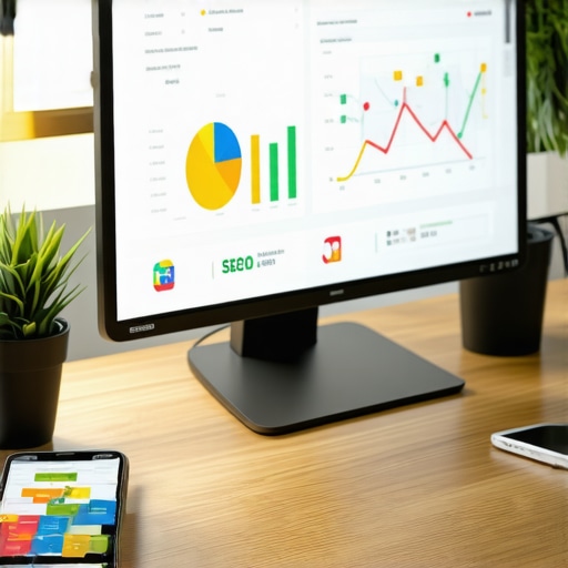 Essential Tools for Long-Term Map Rankings SEO workspace with tools and analytics.