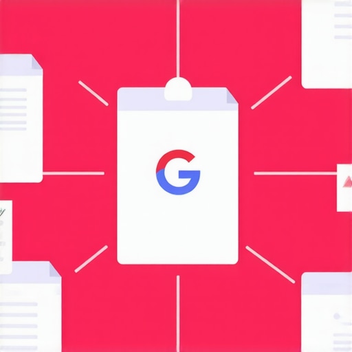 Illustration depicting a step-by-step process to optimize Google My Business for local SEO success.