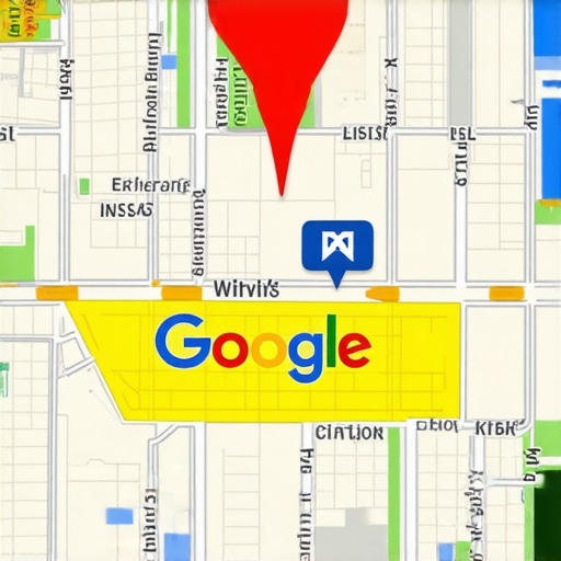 Infographic showing steps for Google My Business ranking improvements in 2026.