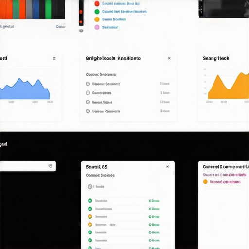Local SEO Tools Dashboard Screenshots of BrightLocal and SEMrush local SEO analytics dashboards