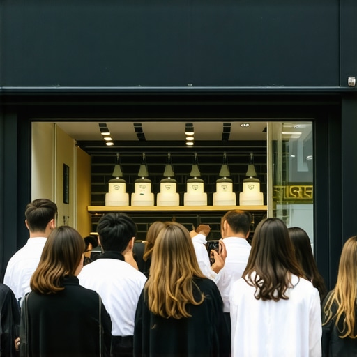 Optimized Local Business Storefront Image of a well-lit, busy storefront showcasing the business with clear signage and happy staff.