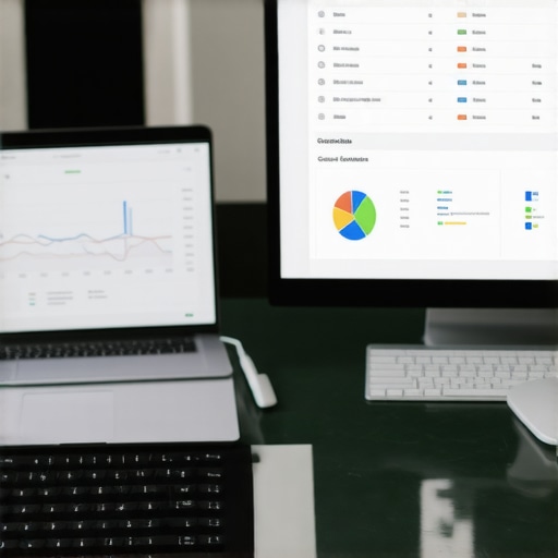 SEO tools in action for local rankings Graphic of SEO analytics dashboard showing local search performance