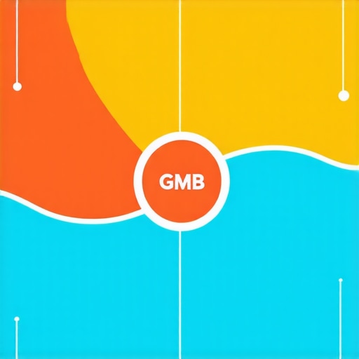 Illustration showing various steps of local SEO optimization for Google My Business in 2026.