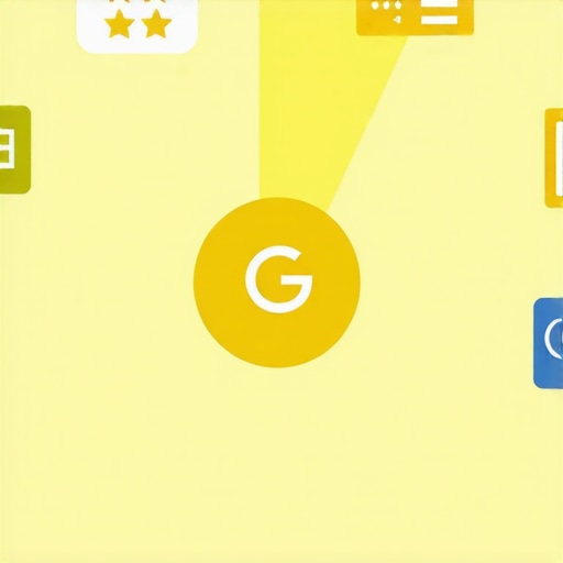 Infographic illustrating how various local SEO factors and signals interact to influence Google proximity filters and rankings.