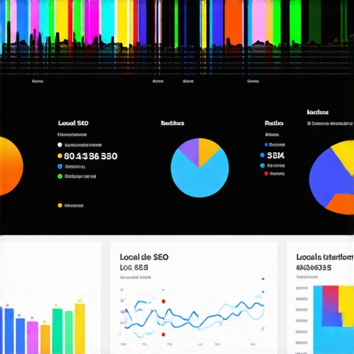 Real-Time Local SEO Dashboard Dashboard showing live metrics of local search performance in Google Data Studio.